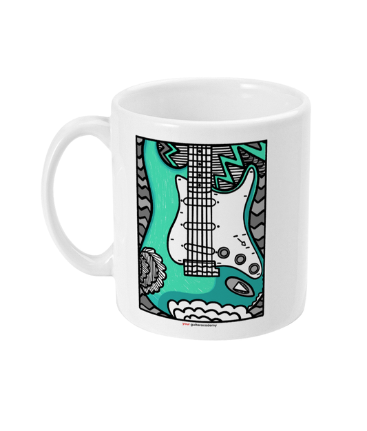 Thunderstruck Strat Mug