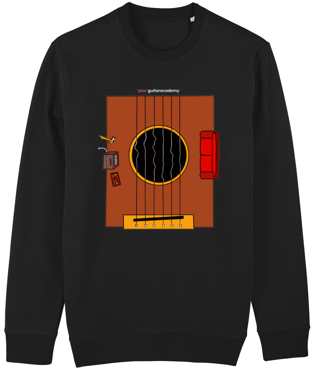 Good Vibrations in Brown Sweatshirt