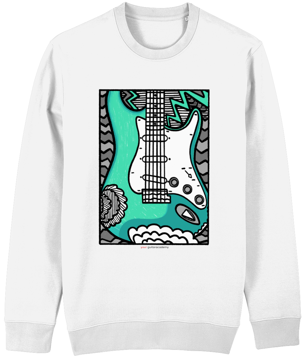 Green Thunderstruck Strat Sweatshirt