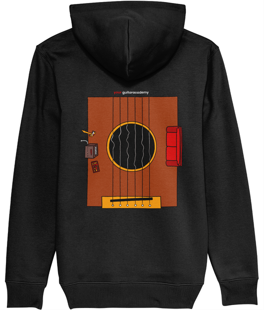 Good Vibrations in Brown Hoodie