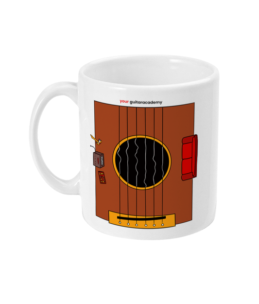 Good Vibrations Brown Mug