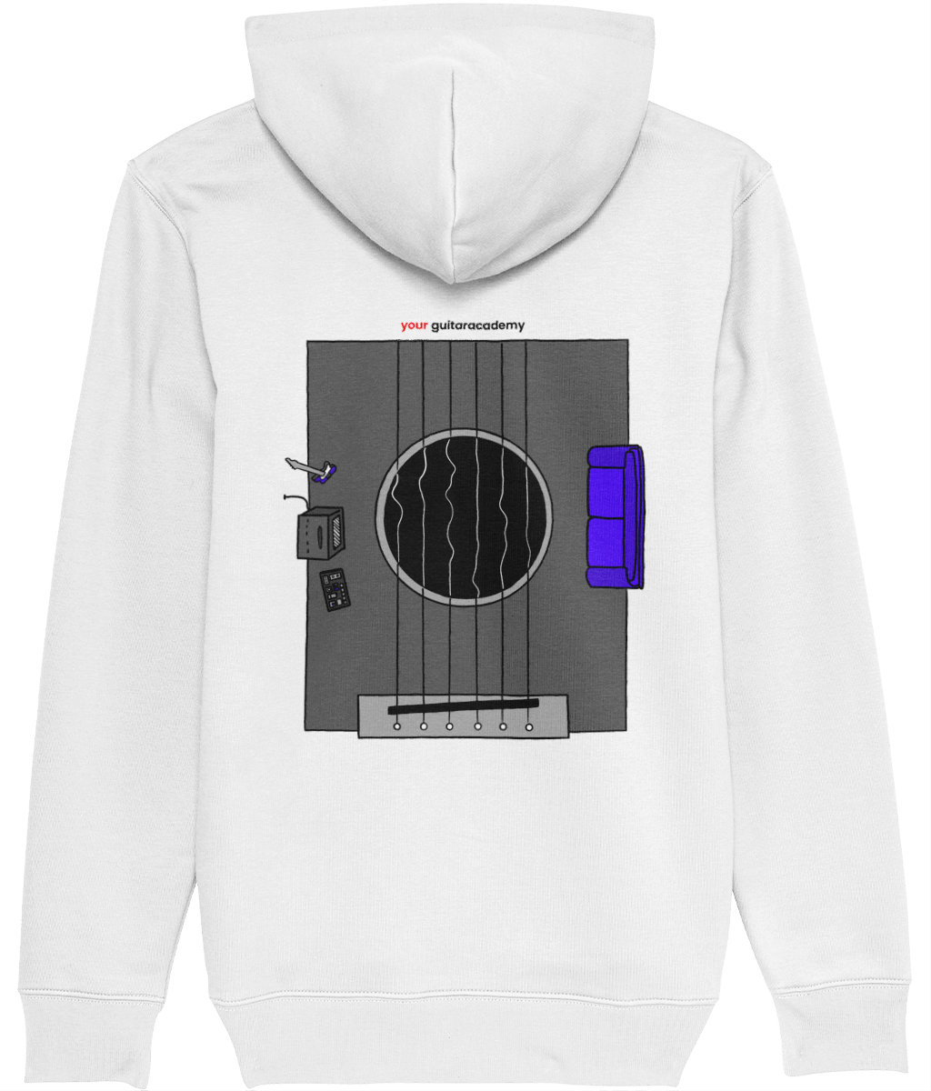 Good Vibrations in Blue Grey Hoodie