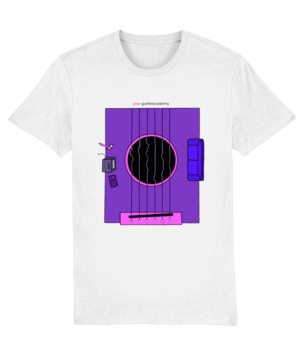Good Vibrations in Purple T-Shirt