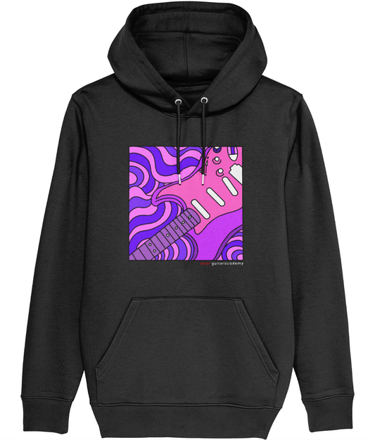 Purple Retro Stratocaster Hoodie