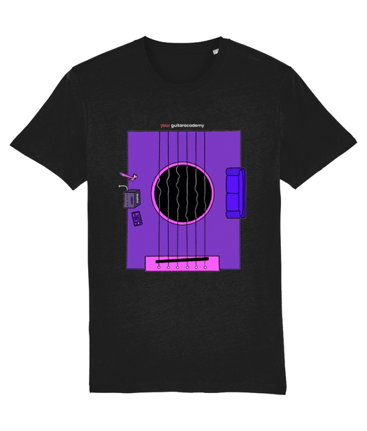 Good Vibrations in Purple T-Shirt