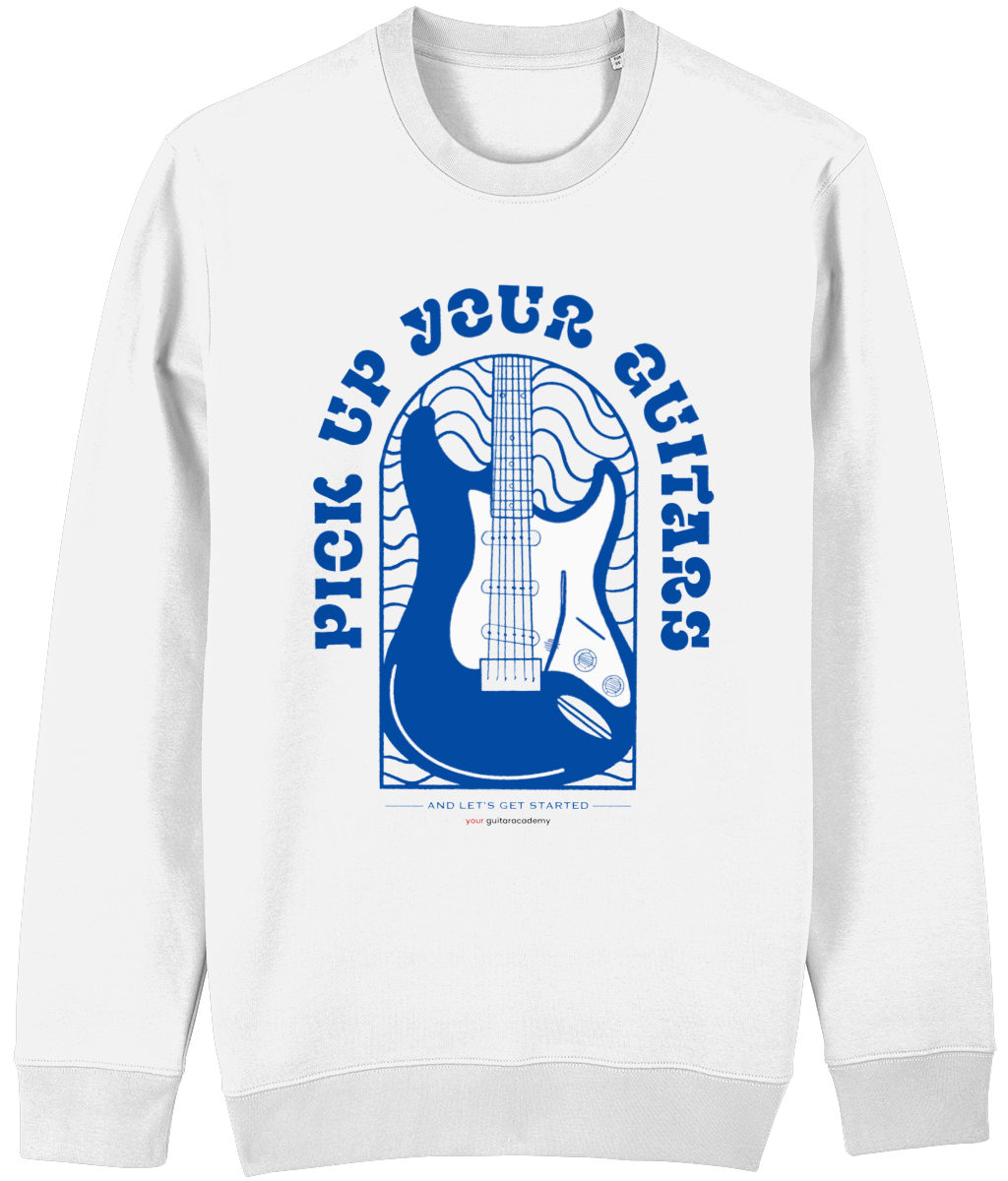 Pick Up Your Guitars Blue Sweatshirt